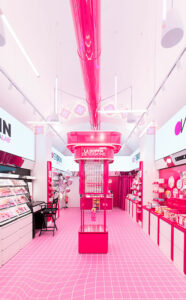 Veralab store Bari design negozio beauty