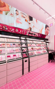 Veralab store Bari design negozio beauty
