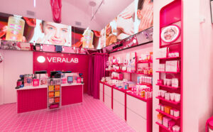 Veralab store Bari design negozio beauty
