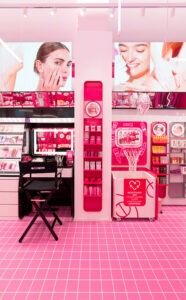 Veralab store Bari design negozio beauty
