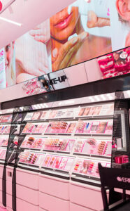 Veralab store Bari design negozio beauty