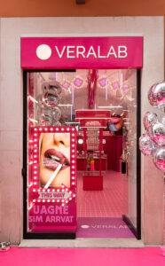 Veralab store Bari design negozio beauty