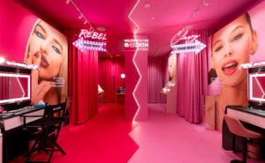 temporary store beauty Veralab e Overskin Milano Beauty Week 2025