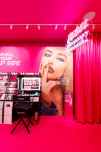 temporary store beauty Veralab e Overskin Milano Beauty Week 2025