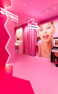temporary store beauty Veralab e Overskin Milano Beauty Week 2025