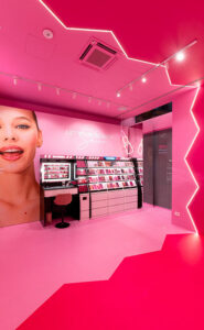 temporary store beauty Veralab e Overskin Milano Beauty Week 2025